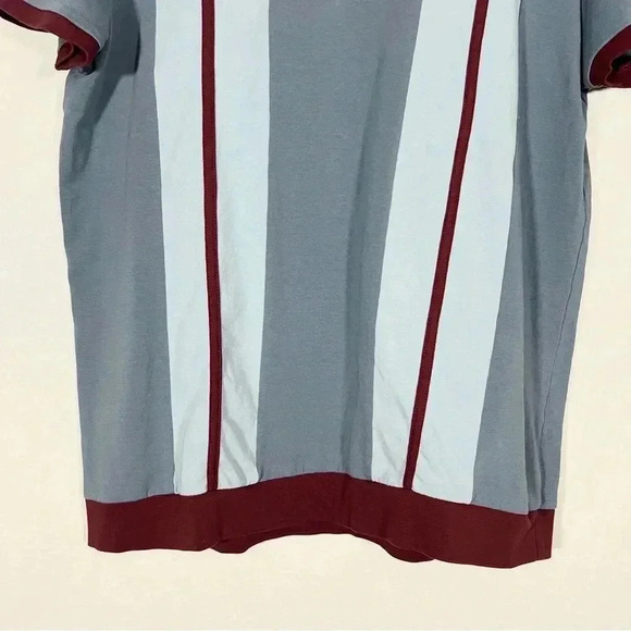 Mens ASOS Half Zip Grandpa Shirt - Picture 5 of 6